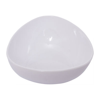 WHITE TRIANGULAR SAUCE DISH 50ML