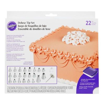 DELUXE PIPING TIPS SET (22PCS) 22PCS