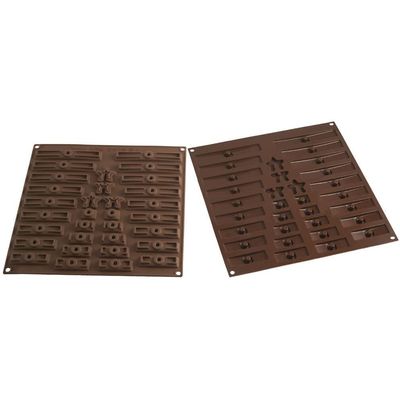 EASY CHOCOLATE SILICON MOULD 3D