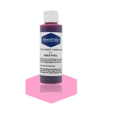 SOFTGEL COLOR PASTE DEEP PINK 4.5OZ