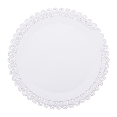 LACED ROUND TRAY 32CM 55PCS