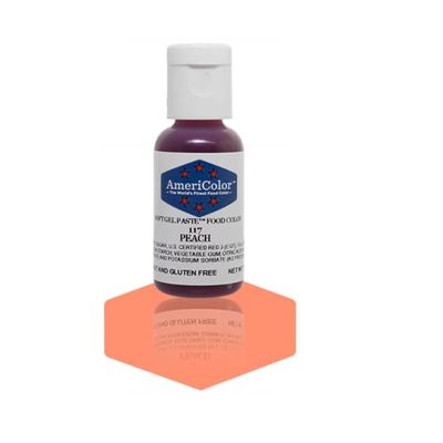 SOFTGEL COLOR PASTE PEACH 0.75OZ