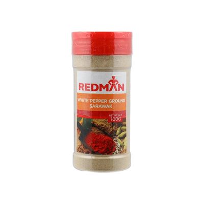 GROUND WHITE PEPPER 100G