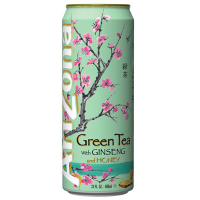 GREEN TEA WITH GINSENG AND HONEY DRINK 680ML