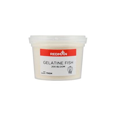 GELATINE FISH 200 BLOOM 70G