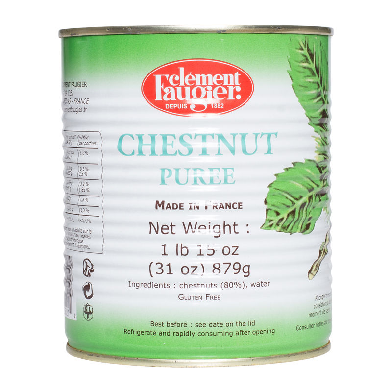 UNSWEETENED CHESTNUT PUREE  879G image number 0