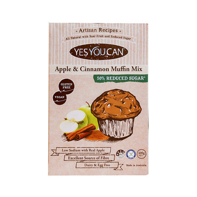 GLUTEN FREE MIX APPLE/C MUFFIN