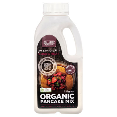 ORGANIC BUCKWHEAT PANCAKE MIX 325G