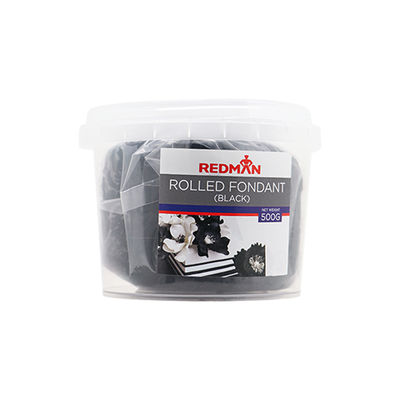 ROLLED FONDANT (BLACK) 500G