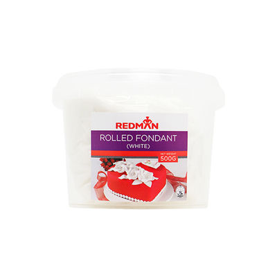 ROLLED FONDANT (WHITE) 500G