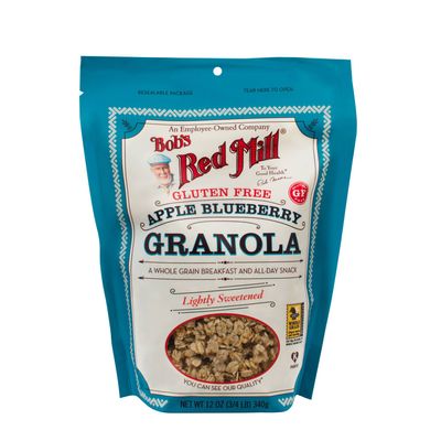 GLUTEN FREE GRANOLA APPLE BLUEBERRY 12OZ