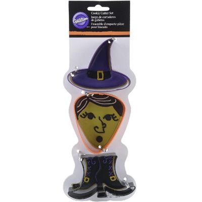 HALLOWEEN WITCH CUTTER 3PCS