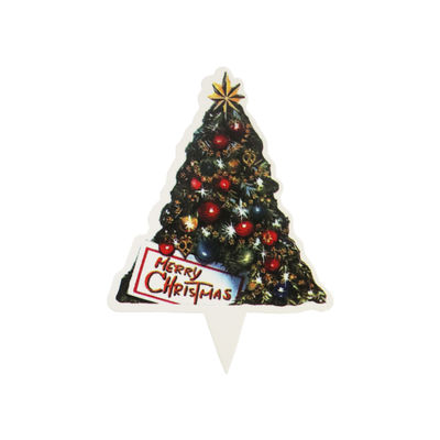 CHRISTMAS TREE DECOR CARD J014 100PCS