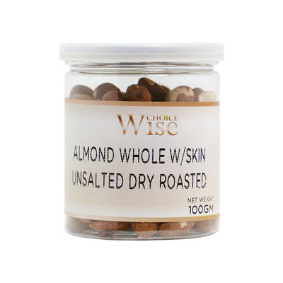 ROASTED ALMOND WHOLE WITH SKIN 100G