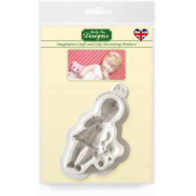 3.5" BABY GIRL SILICONE MOULD CF0002