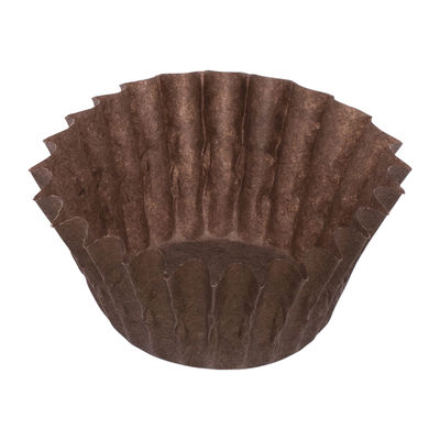 GREASEPROOF BAKING CASE 58MM BROWN 500PCS