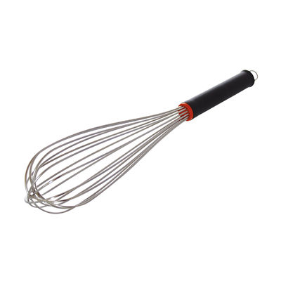 STAINLESS STEEL THERMOPLASTIC WHISK 350MM 12PCS