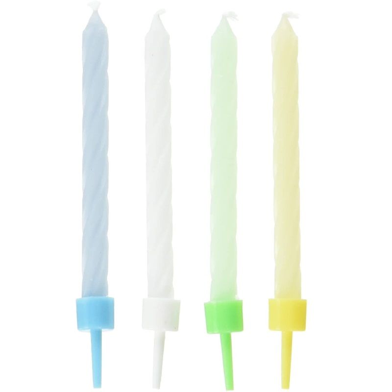 CANDLE GLOW-IN-THE-DARK 2.5" 10 PCS 2811-165 image number 0