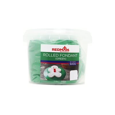 ROLLED FONDANT (GREEN) 500G