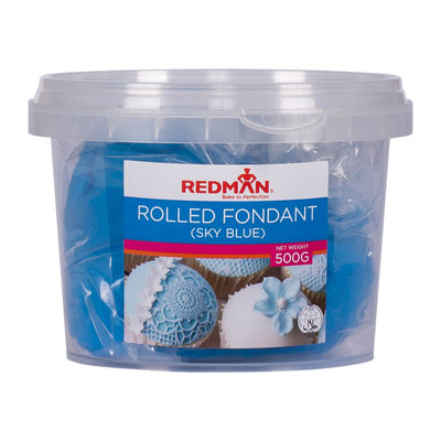 ROLLED FONDANT (SKY BLUE) 500G