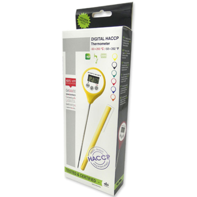 DIGITAL THERMOMETER (YELLOW) (-50°C+200°C) image number 0
