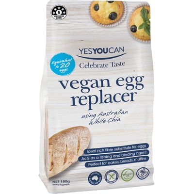 GLUTEN FREE VEGAN EGG REPLACER 180G