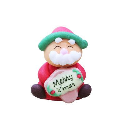 ICING DECOR SANTA 40X37X50MM C261