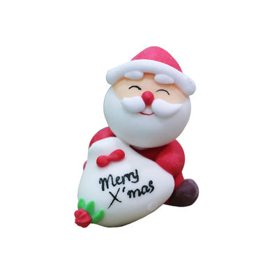 ICING DECOR SANTA 38X33X36MM S28