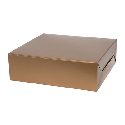 REDDISH GOLD LAPIS BOX 8X8X2.5" 5PCS