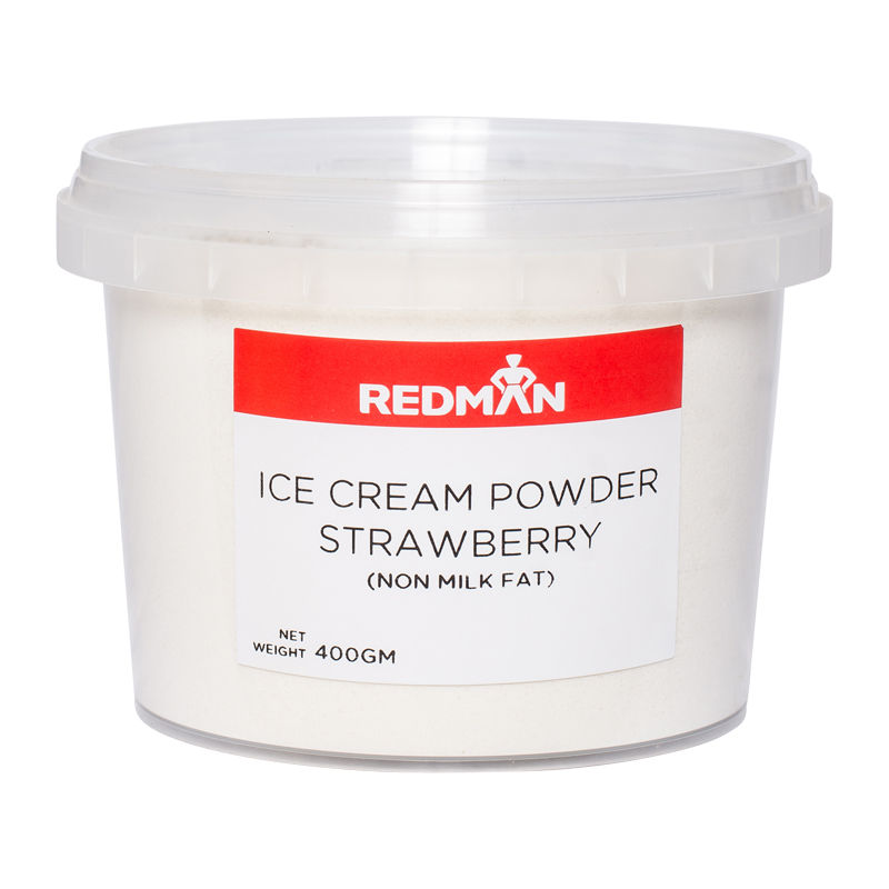 STRAWBERRY ICE CREAM POWDER 400G image number 0
