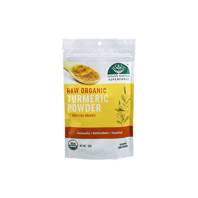 RAW ORGANIC TURMERIC POWDER 100G