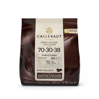 DARK CHOCOLATE COUVERTURE 70.5% 400G