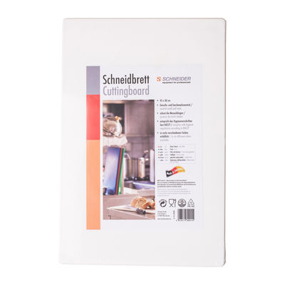 CUTTING BOARD HDPE WHITE