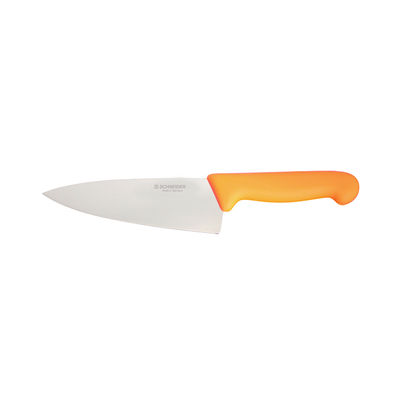 KNIFE WIDE BLADE YELLOW 16CM