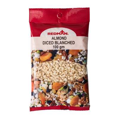 BLANCHED DICED ALMOND 100G