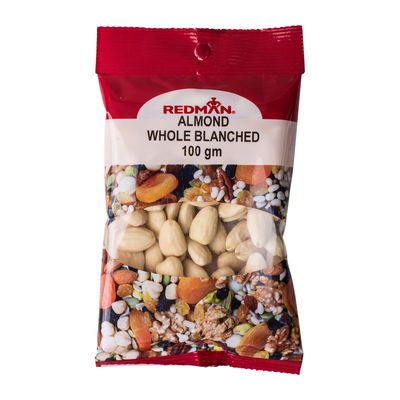 NUT ALMOND BLANCHED WHOLE 100G