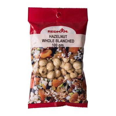 BLANCHED WHOLE HAZELNUT 100G