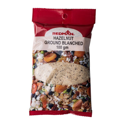 BLANCHED GROUND HAZELNUT 100G