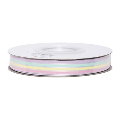 RIBBON COLOURFUL STRIPS 13MMX25M