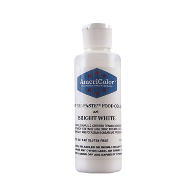 SOFTGEL COLOR PASTE BRIGHT WHITE 6OZ