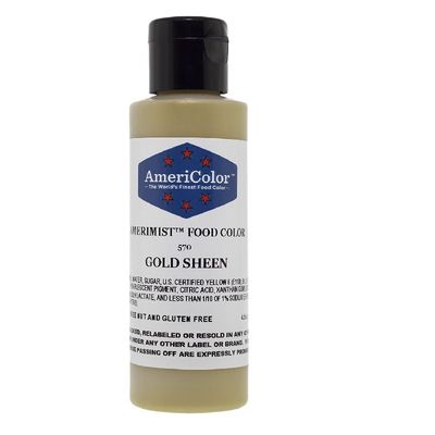 AIRBRUSH COLOR GOLD SHEEN 4.5OZ