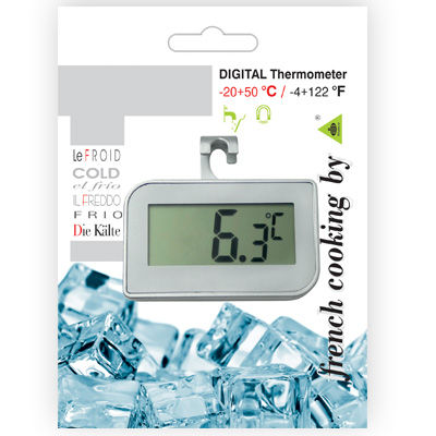 DIGITAL FRIDGE THERMOMETER (-20°C+50°C)