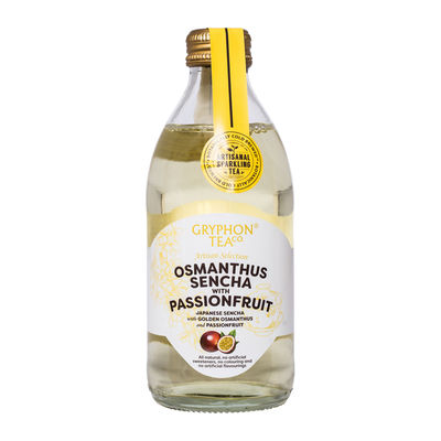 ARTISAN SELECTION CARBONATED OSMANTHUS SENCHA WITH PASSIONFRUIT GREENTEA 300ML