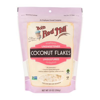 COCONUT FLAKES UNSWEETENED 10OZ