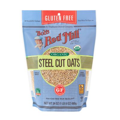 GLUTEN FREE STEEL CUT OATS ORGANIC 24OZ