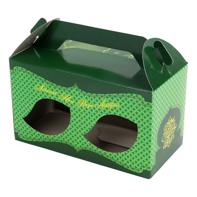 HARI RAYA PAPER BOX FOR 2PC-CONTAINER 5PCS/PACK image number 0