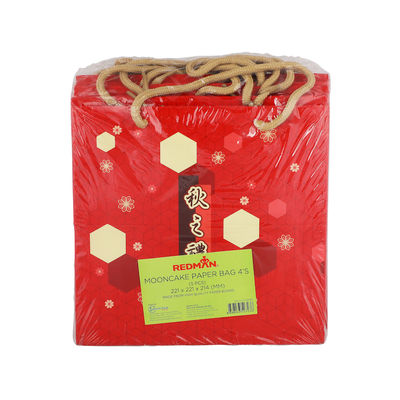 MOONCAKE PAPER BAG 4S HEXAGON 5PCS