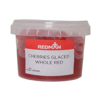 WHOLE RED GLACED CHERRY 250G