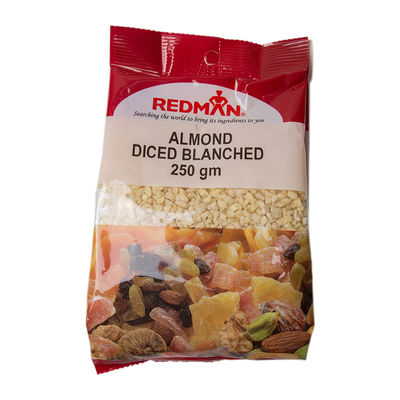BLANCHED DICED ALMOND 250G