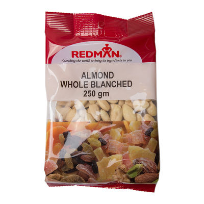 BLANCHED WHOLE ALMOND NUT 250G